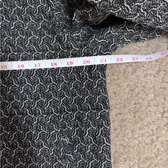 Eileen Fisher Rosette Jacquard Jacket Women's Black and White Patterned Jacket M - Picture 12 of 16